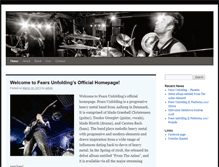 Tablet Screenshot of fearsunfolding.com